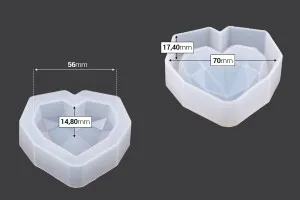 3D-Herz-Silikonform 73x73mm-3