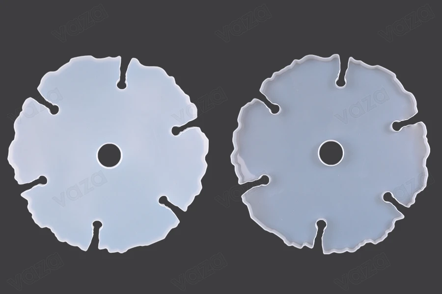 Stampo in silicone per Porta Bicchiere di Vino a forma Floreale (6 bicchieri) Stampo in silicone per Porta Bicchiere di Vino a forma Floreale (6 bicchieri)-immagine_prodotto