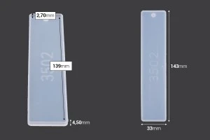 Καλούπι σιλικόνης Σελιδοδείκτης 143x33 mm-2
