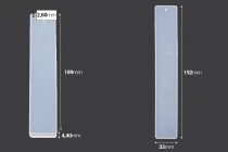 Καλούπι σιλικόνης Σελιδοδείκτης 192x33 mm Καλούπι σιλικόνης Σελιδοδείκτης 192x33 mm