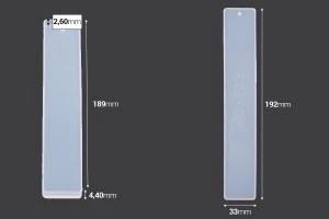 Καλούπι σιλικόνης Σελιδοδείκτης 192x33 mm-2