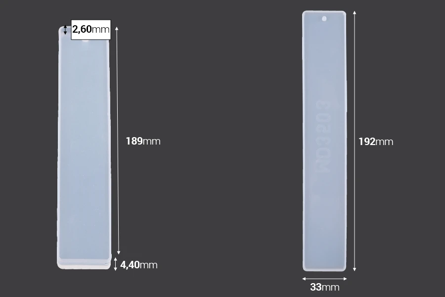 Καλούπι σιλικόνης Σελιδοδείκτης 192x33 mm Καλούπι σιλικόνης Σελιδοδείκτης 192x33 mm