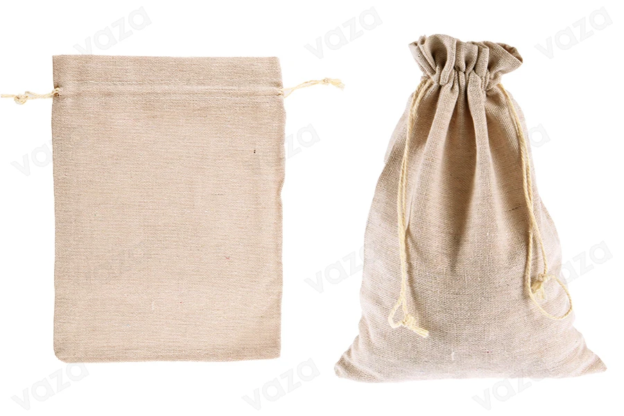 Πουγκάκι 160x225 mm βαμβακερό σε χρώμα μπεζ - 50 τμχ Πουγκάκι 160x225 mm βαμβακερό σε χρώμα μπεζ - 50 τμχ-εικόνα_προϊοντική