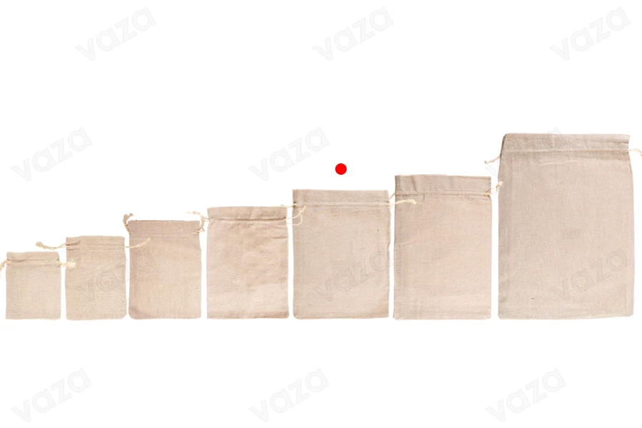 Πουγκάκι 160x225 mm βαμβακερό σε χρώμα μπεζ - 50 τμχ Πουγκάκι 160x225 mm βαμβακερό σε χρώμα μπεζ - 50 τμχ-εικόνα_σύνθεση
