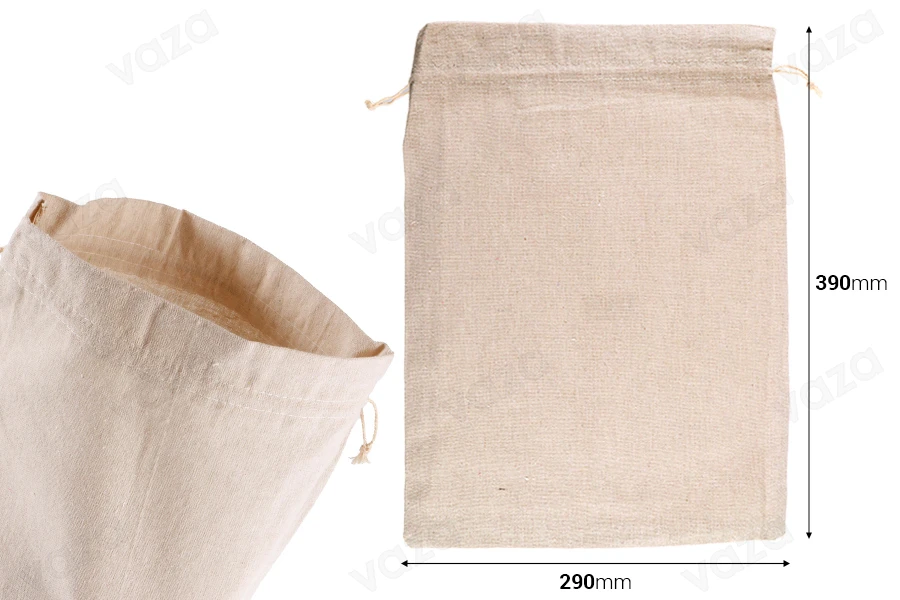 Πουγκάκι 290x390 mm βαμβακερό σε χρώμα μπεζ - 25 τμχ Πουγκάκι 290x390 mm βαμβακερό σε χρώμα μπεζ - 25 τμχ-εικόνα_διαστάσεις