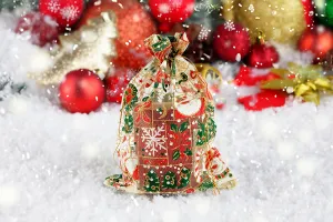 Sachet organza de Noël 170x230 mm - 50 pcs-3