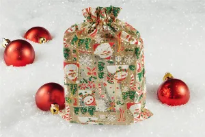 Sachet organza de Noël 270x370 mm - 25 pcs-3