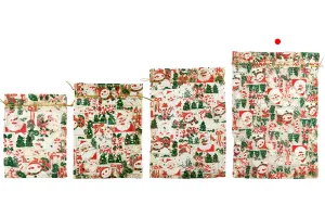 Sachet organza de Noël 270x370 mm - 25 pcs-5