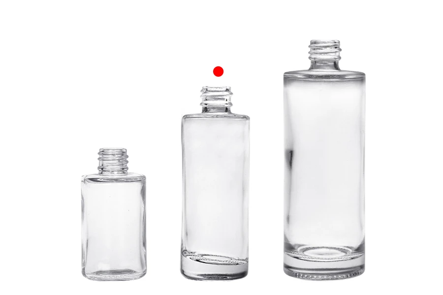 Flacon rond en verre (18/415) pour parfums 50ml - (commande minimum : 1 carton)