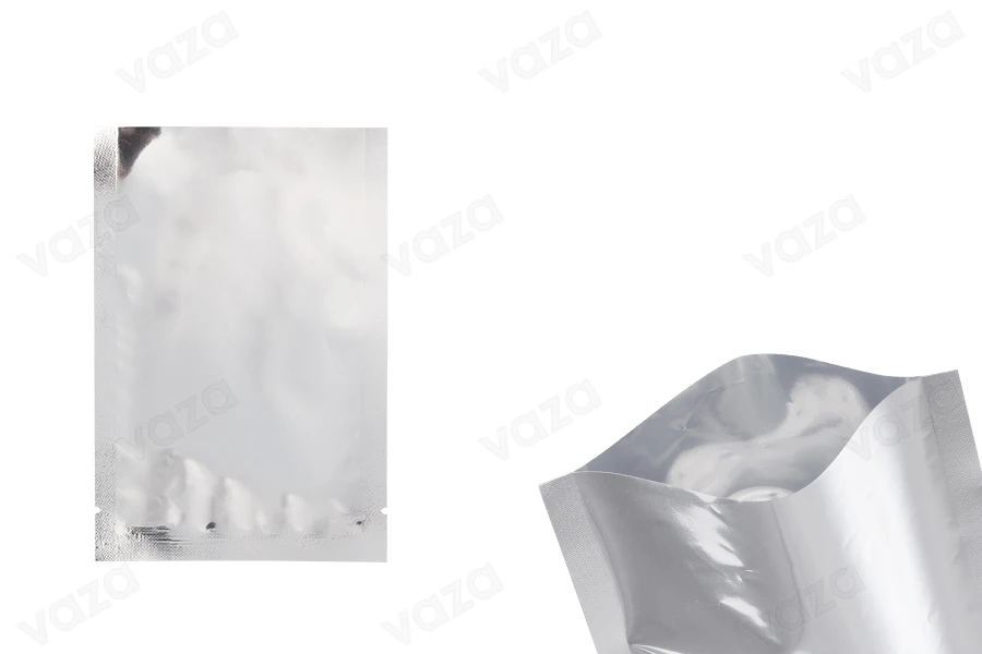 Σακουλάκια αλουμινίου 100x150 mm με δυνατότητα σφράγισης με θερμοκόλληση - 100 τμχ Σακουλάκια αλουμινίου 100x150 mm με δυνατότητα σφράγισης με θερμοκόλληση - 100 τμχ-εικόνα_προϊοντική
