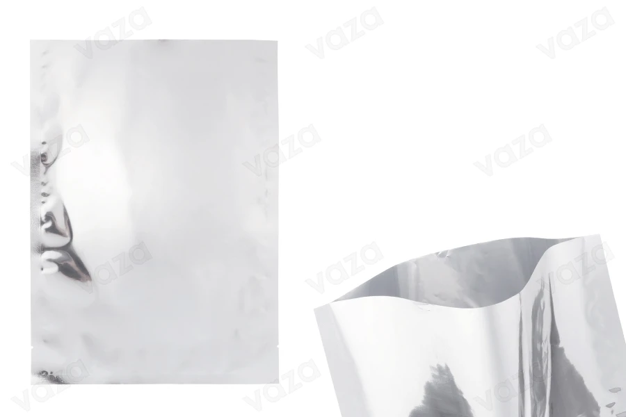 Σακουλάκια αλουμινίου 250x350 mm με δυνατότητα σφράγισης με θερμοκόλληση - 100 τμχ-εικόνα_προϊοντική