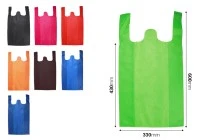 Τσάντες οικολογικές, non woven ανακυκλώσιμες 330x600 mm - 50 τμχ