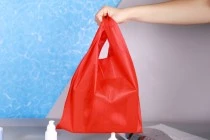 Τσάντες οικολογικές, non woven ανακυκλώσιμες 330x600 mm - 50 τμχ