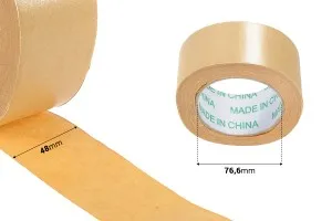 Ruban d&#39;emballage en papier autocollant de 48 mm de largeur et 50 m de longueur - 8 pcs-2