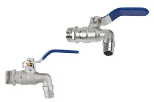 Robinet métallique pour fondoirs à cire 486-1-6/8/10-1