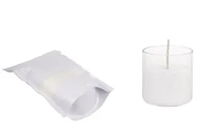 Sand wax (scent-free) in white color-2