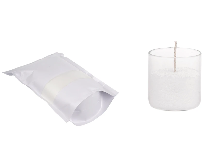 Cera di sabbia (senza profumo) di colore bianco Cera di sabbia (senza profumo) di colore bianco