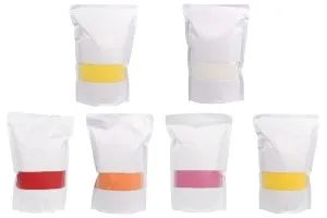 Sable à bougies de différentes couleurs et parfums