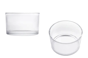 Γυάλινο κυλινδρικό βάζο 130x80 mm-1