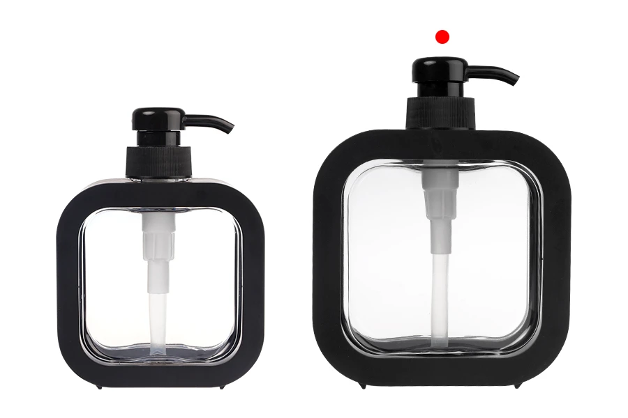 Μπουκάλι πλαστικό 500 ml με αντλία για προϊόντα περιποίησης ή καθαρισμού σε διάφορα χρώματα Μπουκάλι πλαστικό 500 ml με αντλία για προϊόντα περιποίησης ή καθαρισμού σε διάφορα χρώματα