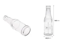 Bouteille de 100 ml pour boissons (PP 25) Bouteille de 100 ml pour boissons (PP 25)