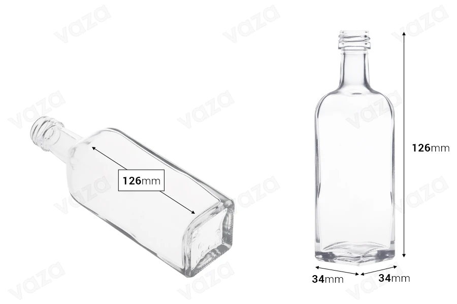 Kleine Flasche 60ml  für Olivenöl  Marasca (PP 18)-εικόνα_διαστάσεις