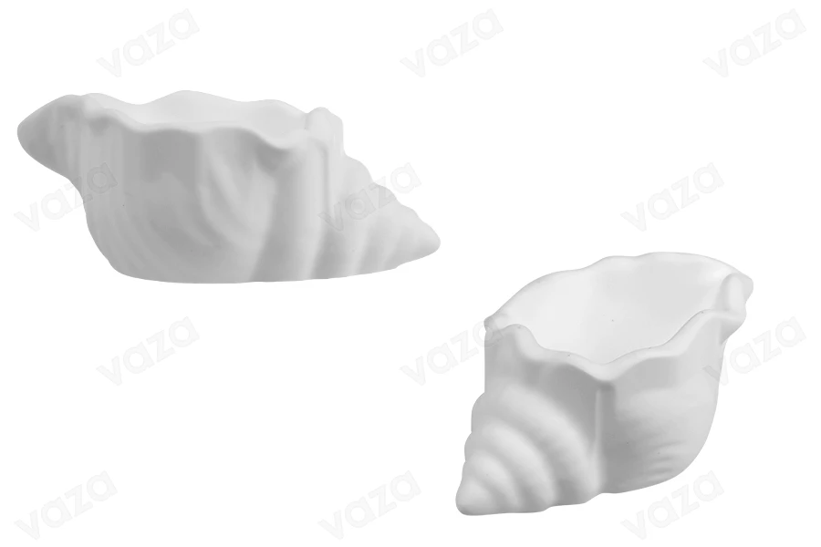 Γύψινο διακοσμητικό κοχύλι 110x40 mm για κερί Γύψινο διακοσμητικό κοχύλι 110x40 mm για κερί-εικόνα_προϊοντική