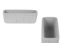 Διακοσμητικό δοχείο 150x50x50 mm από τσιμέντο Διακοσμητικό δοχείο 150x50x50 mm από τσιμέντο