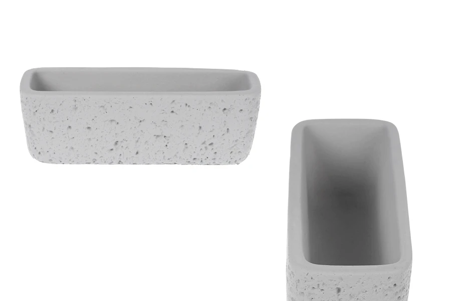 Διακοσμητικό δοχείο 150x50x50 mm από τσιμέντο Διακοσμητικό δοχείο 150x50x50 mm από τσιμέντο