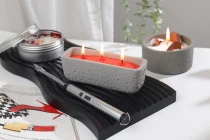 Διακοσμητικό δοχείο 150x50x50 mm από τσιμέντο Διακοσμητικό δοχείο 150x50x50 mm από τσιμέντο