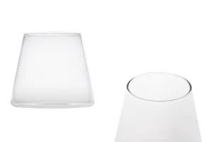 Barattolo decorativo in vetro per candele 90x80 mm-1