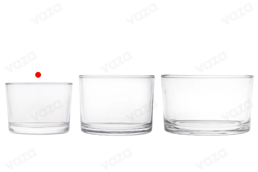 Zylindrischer Glasvase 190 ml (80x60 mm) Zylindrischer Glasvase 190 ml (80x60 mm)-bildgruppe