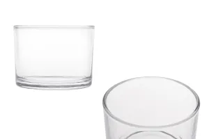 Γυάλινο κυλινδρικό δοχείο 520ml (110x80 mm)-1