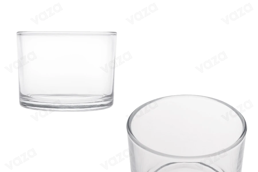 Γυάλινο κυλινδρικό δοχείο 520ml (110x80 mm)-εικόνα_προϊοντική