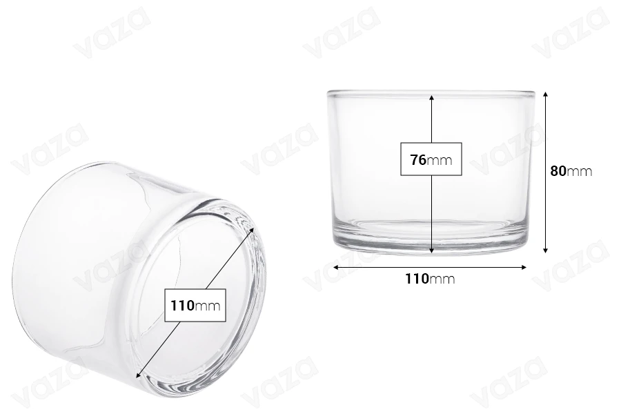 Γυάλινο κυλινδρικό δοχείο 520ml (110x80 mm)-εικόνα_διαστάσεις