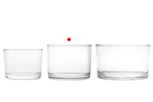 Γυάλινο κυλινδρικό δοχείο 520ml (110x80 mm)-5