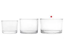 Γυάλινο κυλινδρικό δοχείο 750ml (128x78 mm)