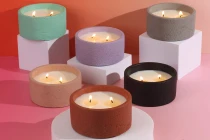 Τσιμεντένιο δοχείο 105x50 mm σε διάφορα χρώματα Τσιμεντένιο δοχείο 105x50 mm σε διάφορα χρώματα
