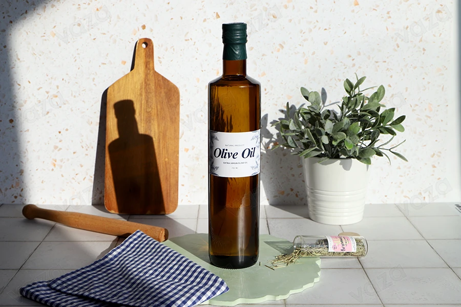Μπουκάλι για ελαιόλαδο και ξύδι 500 ml Dorica Uvag (PP 31.5) - 30 τμχ-εικόνα_σύνθεση