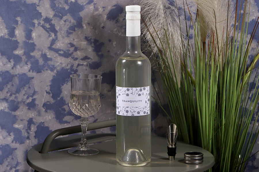 Transparente Weinflasche 750ml Europea 18,3 mm - 35 Stk-bildgruppe