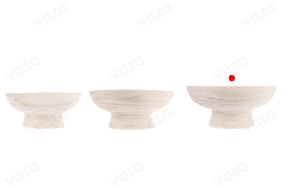 Κεραμικό δοχείο 280x120 mm για κερί Κεραμικό δοχείο 280x120 mm για κερί-εικόνα_σύνθεση