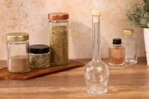 Σφαιρικό μπουκάλι για ποτά 100 ml με φελλό Φ11 Σφαιρικό μπουκάλι για ποτά 100 ml με φελλό Φ11
