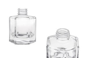 120 ml transparent glass reed diffuser bottle-1