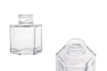 Μπουκάλι 50 ml γυάλινο διάφανο κατάλληλο για αρωματικό χώρου