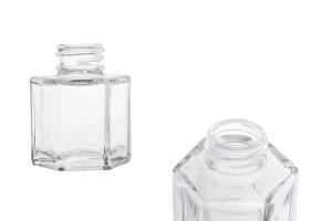 50 ml transparent glass reed diffuser bottle-1