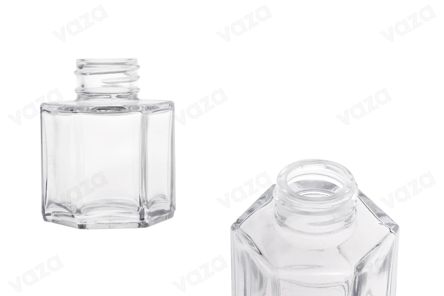 Flacone diffusore in vetro trasparente da 50 ml-εικόνα_προϊοντική