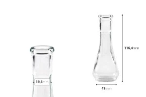 Bottle of 50 ml transparent-2