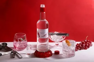 Transparent 700ml water and beverage glass bottle with guala finish - available in a package with 45 pcs-5