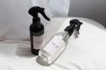Bottiglia di vetro trasparente da 250 ml. Bottiglia di vetro trasparente da 250 ml.