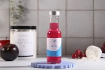 Bottiglia in vetro trasparente da 100 ml Bottiglia in vetro trasparente da 100 ml